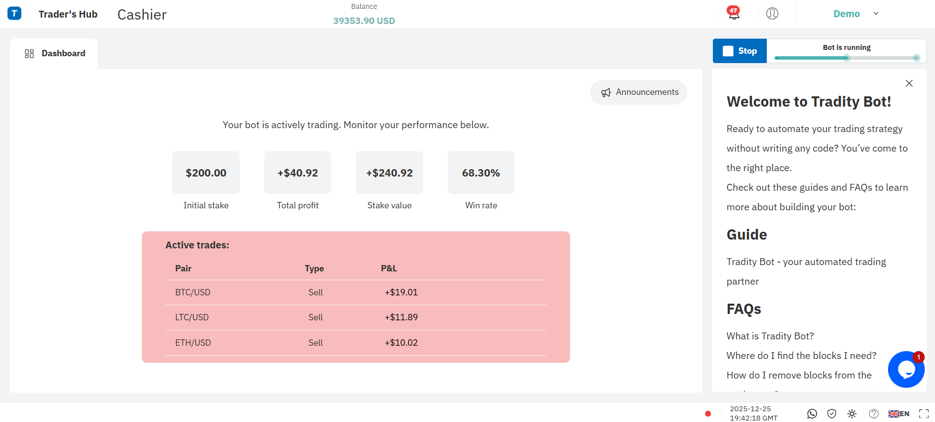 Tradity - Screenshot 21